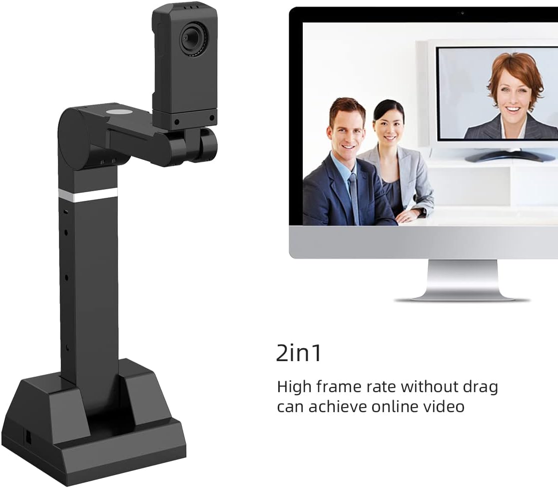 Y213af Document Scanner - 21MP Ultra HD A3 Document Camera | Chromebook Compatible for Live Demos & Distance Learning
