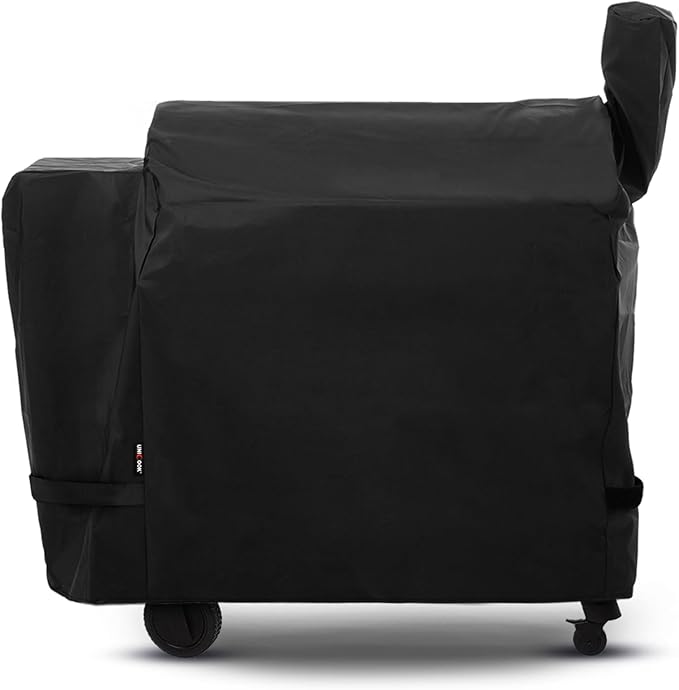 Unicook Grill Cover Compatible with Traeger Pro 34 Series, Texas Elite 34, Century 34, and Pro 780 Pellet Grills, Heavy Duty Waterproof Full-Length Outdoor BBQ Smoker Cover, All-Season Protection