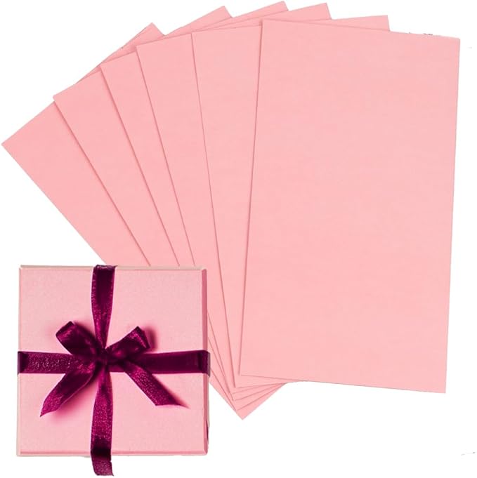 JAM Paper Gift Wrap - Matte Wrapping Paper Sheets - 30" x 20" Per Sheet (25 Sq Ft Total) - Matte Baby Pink - 6 Sheets/Pack