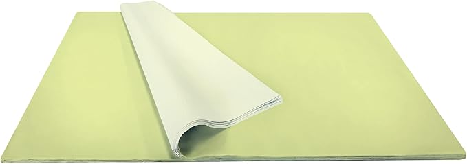 Jillson Roberts Bulk 20 X 30 Inches Recycled Tissue, Citrus, 480 Unfolded Sheets (BFT49)