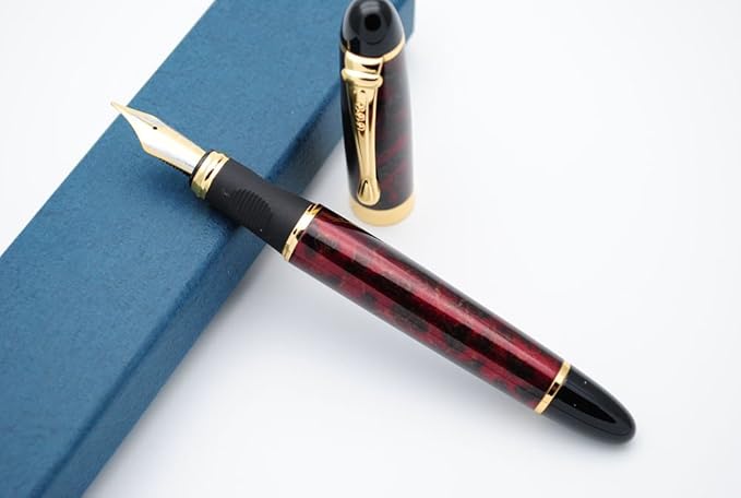 JINHAO X450 Fountain Pen M Nib (Luxury Gold Powder Paint)