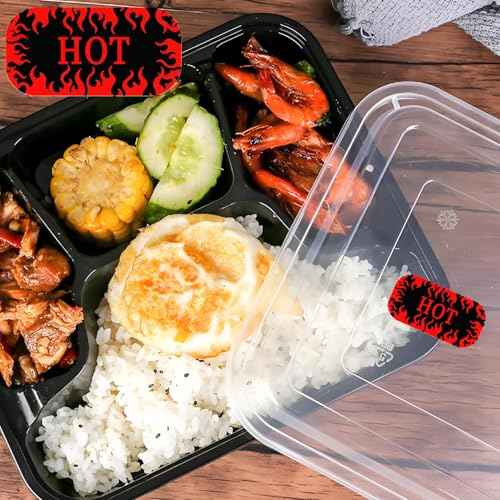 Hot Stickers Labels 0.75¡¿1.5 inch Shop Labels for Supermarkets, Convenience Stores, Coffee Shops and Food establishments(500 Pcs/Roll)