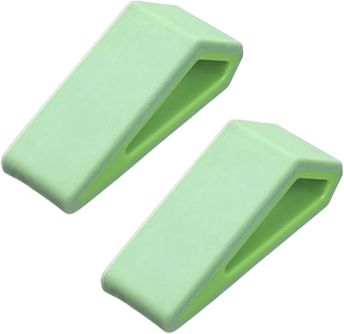 Ywmsfl 2Pcs Lightweight Portable Laptop Stand Small Cooling Slip Silicone Tilting Pad Small Tablet Ergonomic Stand for Typing
