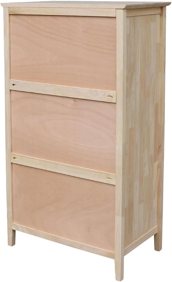 International Concepts Dresser with 5 Drawers ,Unfinished