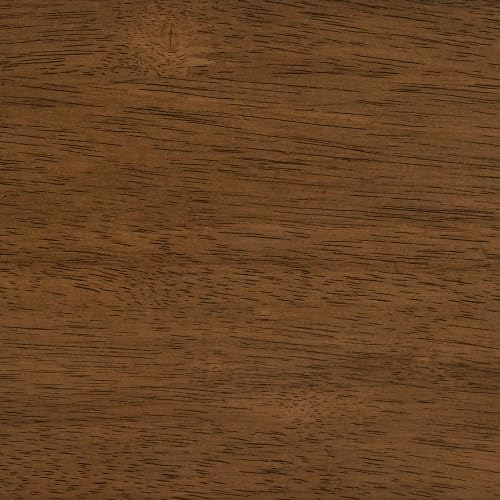 Round Glass Top Dining Table, Mid-Century Modern Style with Walnut Wood Base, Seats 4 People, Ideal for Small Dining Spaces