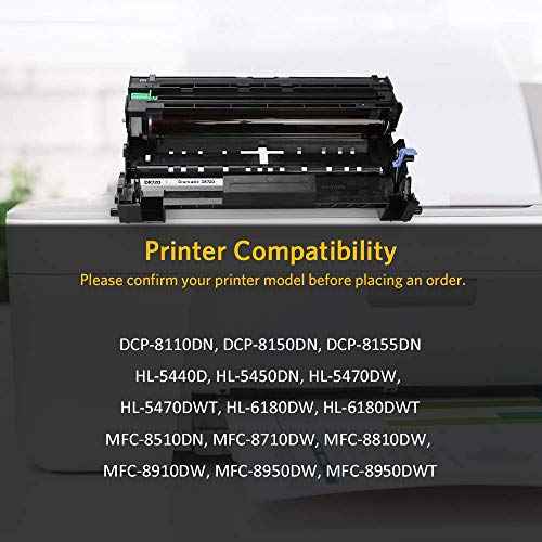 v4ink Compatible DR720 Drum Unit Replacement for Brother DR720 Drum Unit for DCP-8110 DCP-8150 DCP-8155 HL-5440 HL-5450 HL-5470 HL-6180 MFC-8510 MFC-8710 MFC-8810 MFC-8910 MFC-8950 Printer (Not Toner)