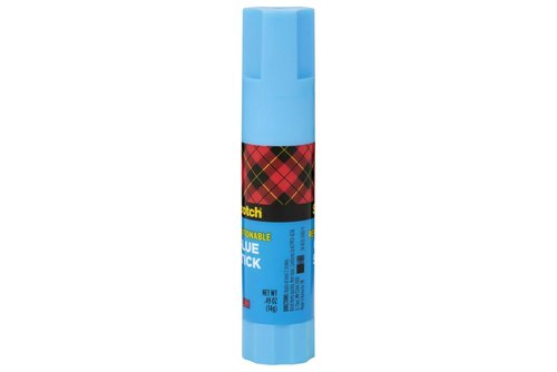 Scotch Restickable Glue Stick - Repositionable Adhesive for Crafts | 36-Pack, 0.49 oz Each, Acid-Free