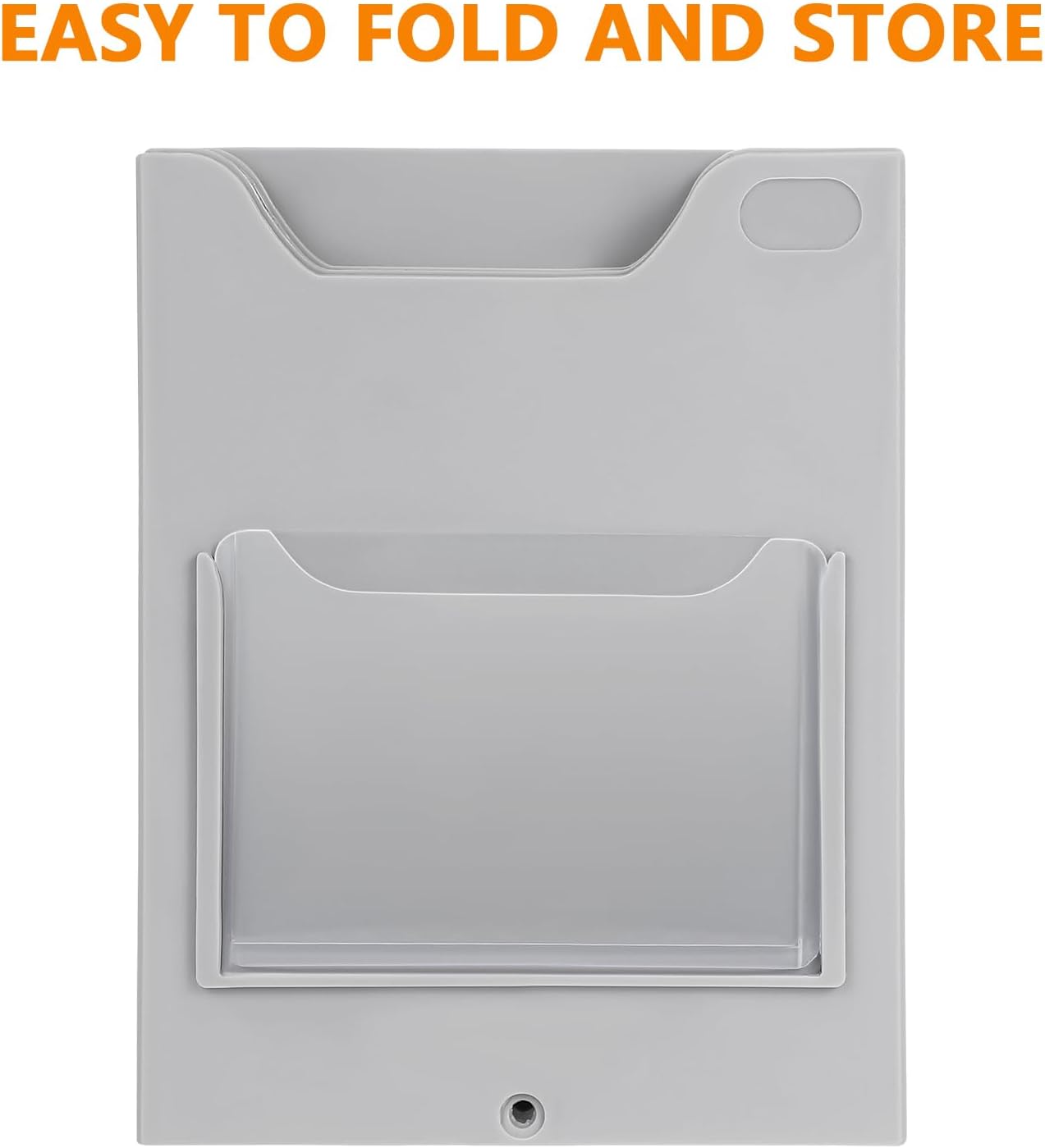 STOBOK Time Card Holder - Wall-Mount Card Rack with 5 Slots for Office Organization | Compatible with Time Machine