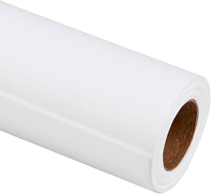 RUSPEPA 30"x 393"(32.8') White Kraft Wrapping Paper Large Jumbo Roll, Recyclable Art Gift Wrap Paper for Gift Wrapping, Table Covering, Craft Supplies, Bouquet Flower, Poster Bulletin Board, 80GSM