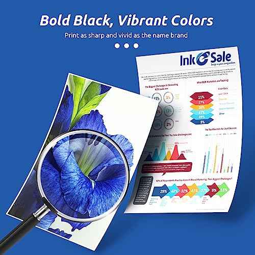 INK E-SALE Compatible 3033XXL Ink Cartridge Replacement for Brother 3033 XXL LC3033XXL LC3033 Ink Cartridge for use with Brother MFC-J805DW MFC-J815DW MFC-J815DWXL MFC-J995DWXL Printer 4 Pack