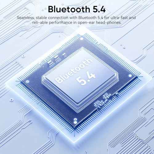 BUGANI Open Ear Headphones Earbuds Wireless: Bluetooth Headphones 5.4 Wireless Earbuds, 50H Playtime, IPX5 Waterproof Ear Buds for Running Workout Cycling Gift