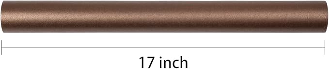 RUSPEPA Chocolate Brown Matte Wrapping Paper - Solid Color Pearly - luster Paper Perfect for Wedding, Birthday, Christmas, Baby Shower -17 Inches X 32.8 Feet