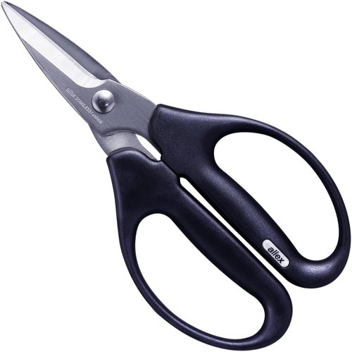 ALLEX Craft Scissors - 6.7" Heavy-Duty Utility Shears | Japanese Stainless Steel, Black Finish