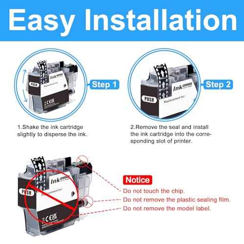 LCL Compatible Ink Cartridge Replacement for Brother LC3019 LC3017 XXL LC3019BK LC3019C LC3019M LC3019Y for MFC-J5330DW MFC-J6530DW MFC-J6930DW MFC-J6730DW MFC-J5335DW MFC-J5730DW (2K2C2M2Y)