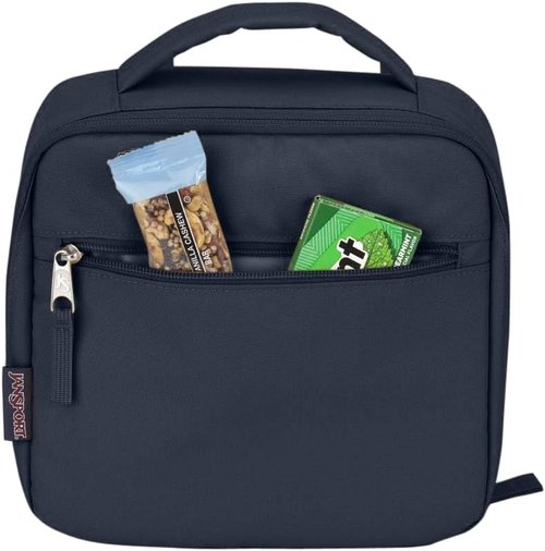 JanSport Lunch Break Insulated Cooler Bag - Leakproof Picnic Tote in Navy Color