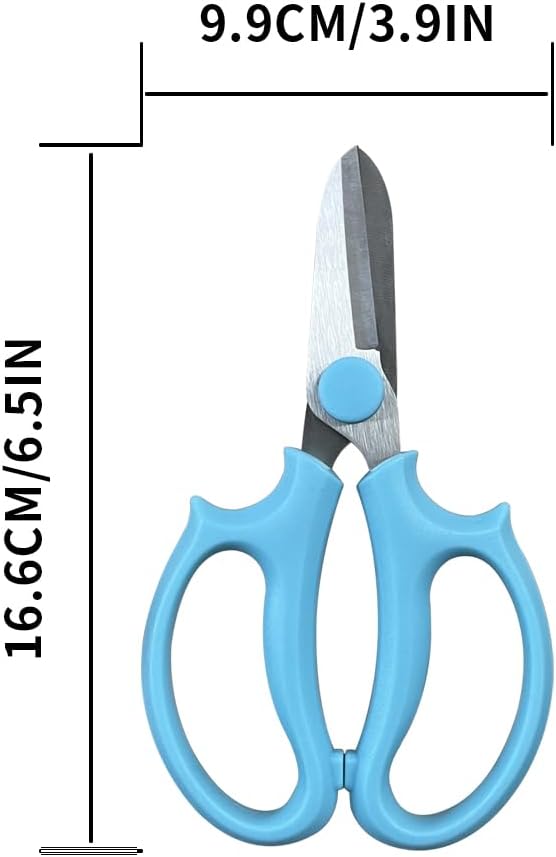 2 Pcs Premium Stainless Steel Flower Shears,DIY Floral Cutting Scissor for Garden Flower Arrangement,Floral Stems,Pruning Leaf