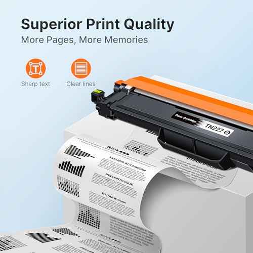 E-Z Ink Compatible Toner Cartridge Replacement for Brother TN227 TN-227 TN227bk TN223bk TN223 use with MFC-L3770CDW MFC-L3750CDW HL-L3230CDW HL-L3290CDW HL-L3210CW MFC-L3710CW (1 Black)