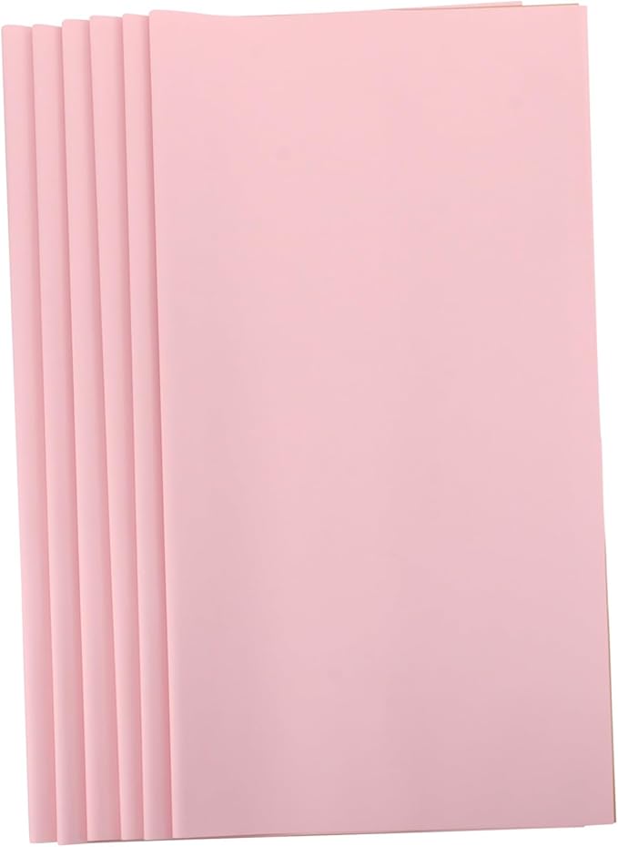 VALICLUD 20Pcs Double-sided Wrapping Paper Floral Bouquet Packing Paper with Korean Pink and Metallic Hues for Flower Packaging Wrap Wedding Birthday DIY Party Decorations
