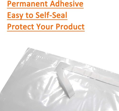 Belinlen 300 Count Self-Seal Clear Poly Bags - 6x9 Inch with Suffocation Warning & Permanent Adhesive