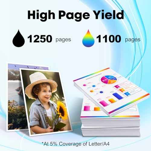 Miss Deer Maxify 1200XL Ink Cartridges Compatible for Canon PGI-1200XL 1200XL Work for Canon MAXIFY MB2720 MB2050 MB2350 MB2320 MB2020 MB2120, 2 Sets(2BK,2C,2M,2Y)
