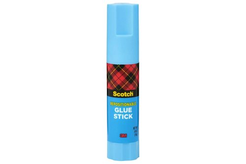 Scotch Restickable Glue Stick - Repositionable Adhesive for Crafts | 36-Pack, 0.49 oz Each, Acid-Free