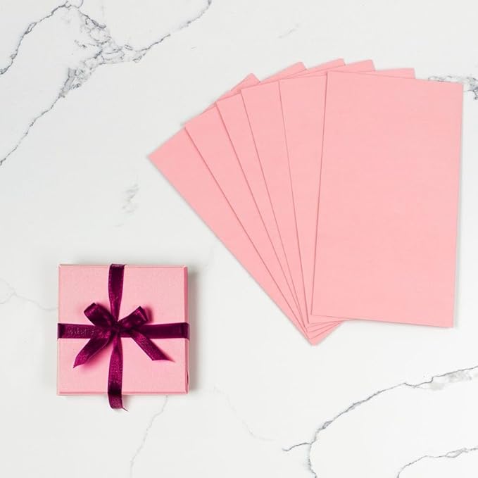 JAM Paper Gift Wrap - Matte Wrapping Paper Sheets - 30" x 20" Per Sheet (25 Sq Ft Total) - Matte Baby Pink - 6 Sheets/Pack