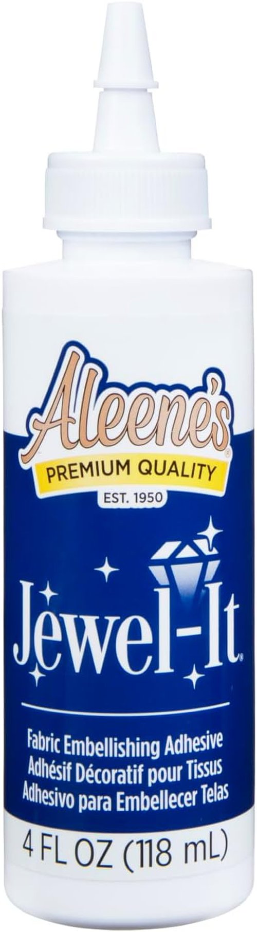 Aleene's Jewel-It Embellishing Glue - 4oz for Secure Crafting and DIY Projects