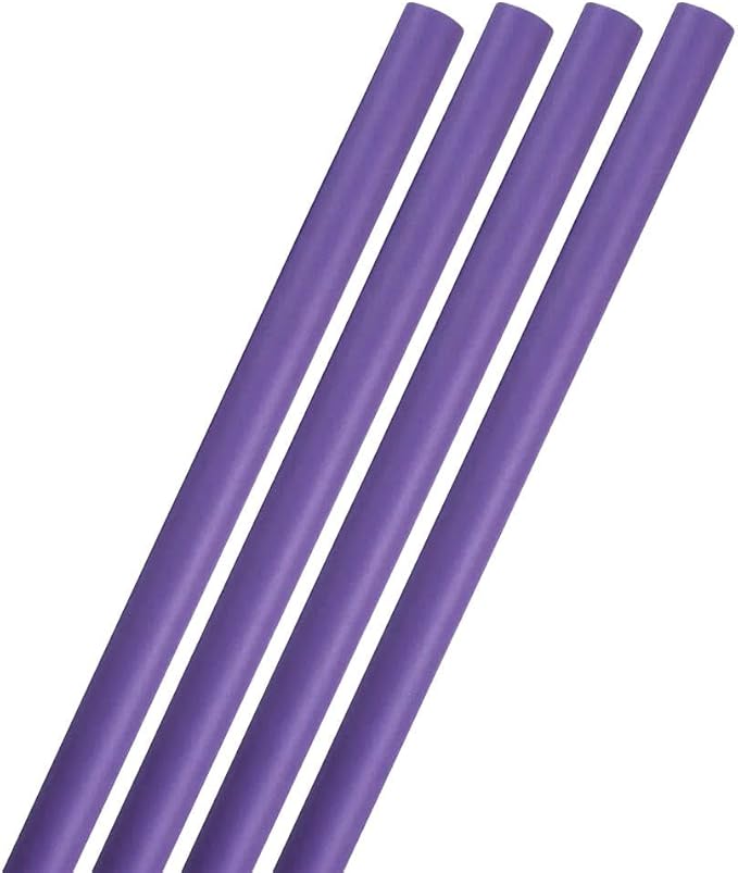 JAM Paper Gift Wrap - Matte Wrapping Paper - 100 Sq Ft Total - Matte Purple - 4 Rolls/Pack