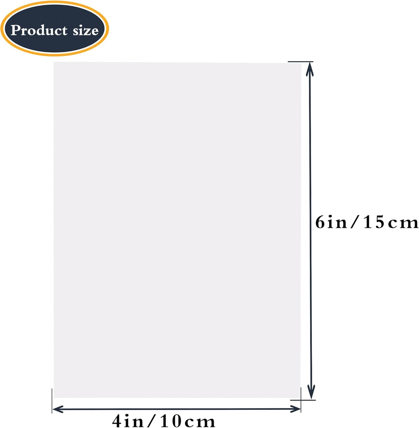 Skiennix Aluminum Photo Blanks - 8 Pcs 4x6 Inch Metal Sublimation Blanks | 0.4mm Thickness for Custom Printing