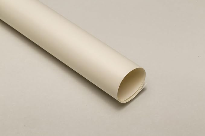 Simple Solid Color Waterproof Floral Wrapping Paper 1 Roll Florist Supplies Waterproof Flower Bouquet Wrapping Paper Floral Supplies for Fresh Flowers,DIY Crafts, 22.8in x 49.2ft (Light Yellow)