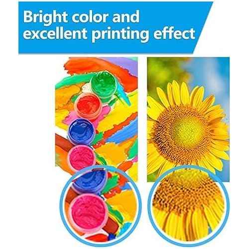 LCL Compatible Ink Bottle Replacement for GT51 GT52 GT5810 5820 5811 5821 5822 118 310 311 315 318 319 410 411 415 416 418 419 (8-Pack 2Black 2Cyan 2Magenta 2Yellow)