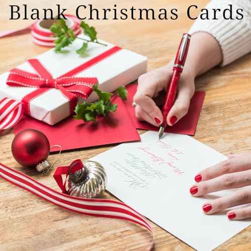 32 Christmas Card Bulk 2025 Special Xmas Season, Assorted Christmas Card Box with Envelopes, Matching Stickers Holiday Greeting Cards with Blank Inside - 4 x 6 Inch Perfect to Send Warm Holiday Wishes to Family Business Friends