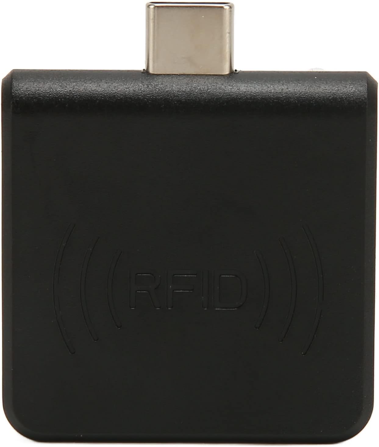 Skiennix Square Card Reader - Type C Interface 125Khz Smart Card Reader with Built-In Buzzer | Black