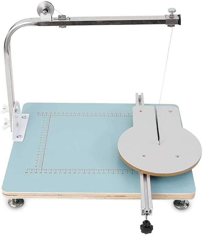 11'' *10'' Hot Wire Cutter, 0-500℃ Foam Cutting Machine, 72W Electric Styrofoam Cutter with16.4ft Heating Wire for Foam Sponge KT Board Ribbon Pearl Cotton