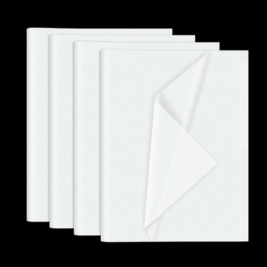 NEBURORA 120 Sheets White Tissue Paper 14 x 20 Inches White Wrapping Tissue Paper Bulk for Gift Bags Packaging Floral Filler Crafts Birthday Christmas Wedding Decor