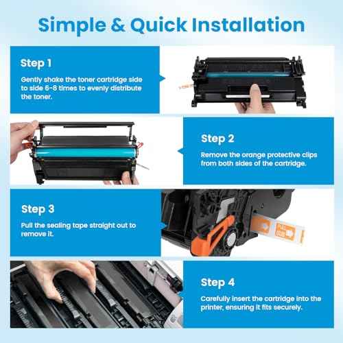 58A CF258A Toner Cartridge Black 58X CF258X 2 Pack with Chip Compatible for 58X CF258X 58A CF258A Toner Cartridge for Use in Laserjet Pro M404n M404dn MFP M428fdw M428fdn M428dw Printer Ink