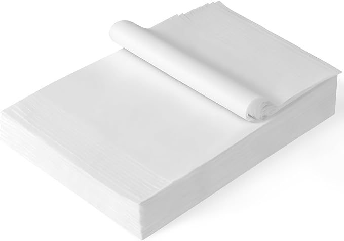 Simetufy 1000 Sheets White Tissue Paper Bulk, 14" x 20" Packing Paper for Moving, Gift Wrapping, Weddings, Birthdays, Holidays, Crafts & Decor