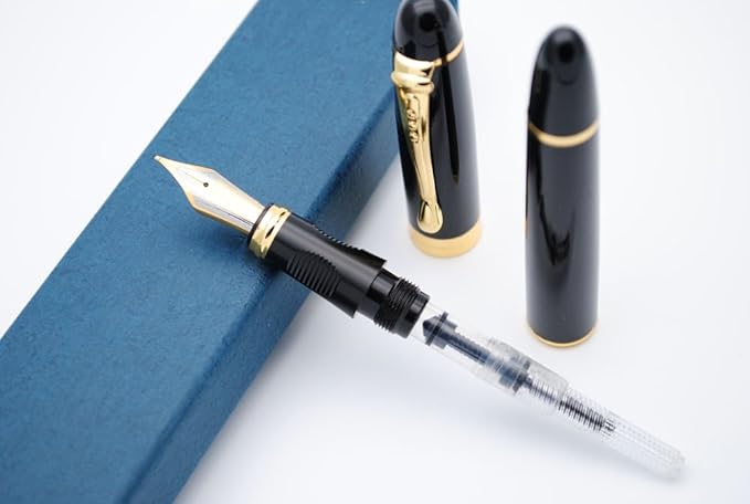 JINHAO X450 Fountain Pen M Nib (Bright Black)
