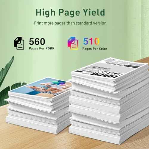 KINGWAY LC401XL Ink Cartridges for Brother High Yield Compatible for Brother LC401 Ink Cartridges LC401XL 401 XL Ink cartridges with MFC-J1010DW MFC-J1170DW MFC-J1012DW MFC-J1800DW Printe (5 Pack)