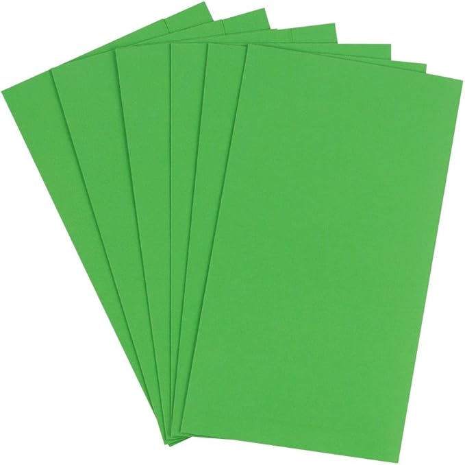 JAM Paper Gift Wrap - Matte Wrapping Paper Sheets - 30" x 20" Per Sheet (25 Sq Ft Total) - Matte Lime Green - 6 Sheets/Pack