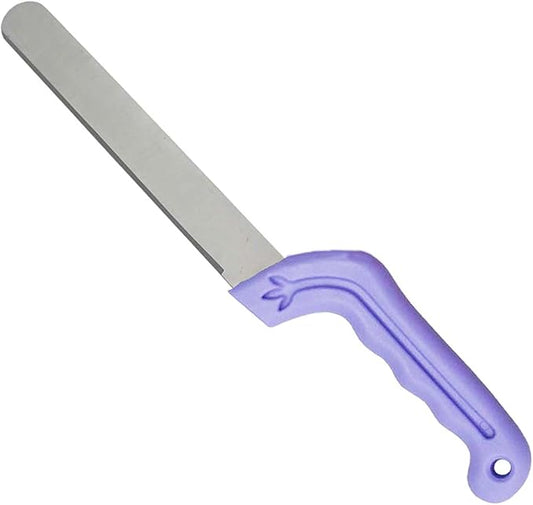 Tinsow Floral Foam Knife Florist Professional Cutting Knife for Flower Foam Block, Cake, Fruit, Utility Tool for Flower Clay Blocks (Light Purple)