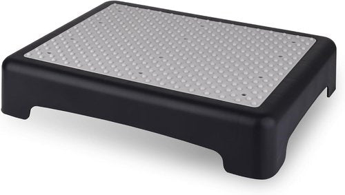 One Step Stool - Portable Non-Slip Stair Assist for Adults & Seniors | 450lbs Capacity, Grey