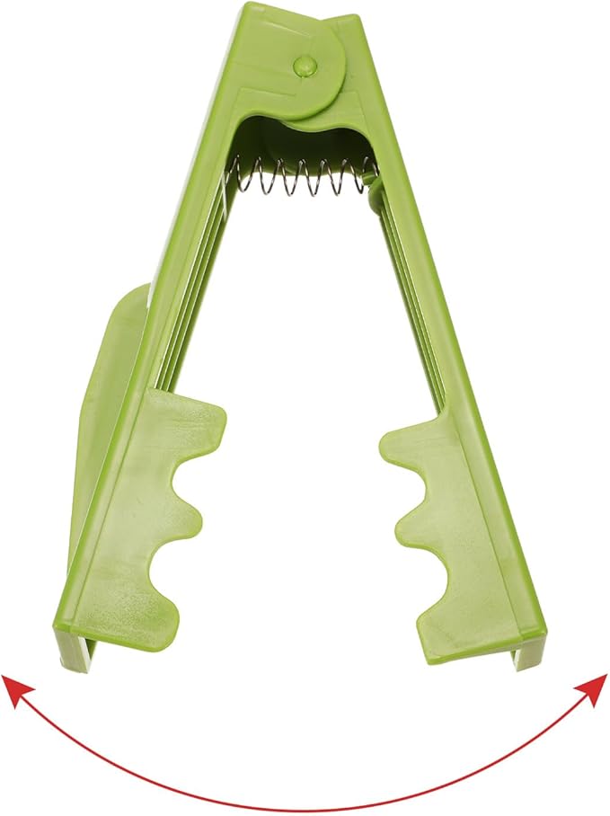 HARFINGTON 2pcs Rose Thorn Stripper Tool Set 5.5" 4.7" ABS Plastic PVC Flower Thorn Leaf Remover Flower Stem and Leaf Stripping for Gardening Home Florist, Green, Purple
