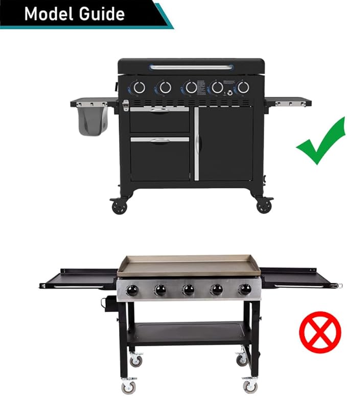 ZJYWSCH Cover for Pit Boss 5-Burner Ultimate Lift-Off Griddle Grill PB5BGD2, Heavy Duty Waterproof for Pit Boss 5B Ultimate Griddle Cover