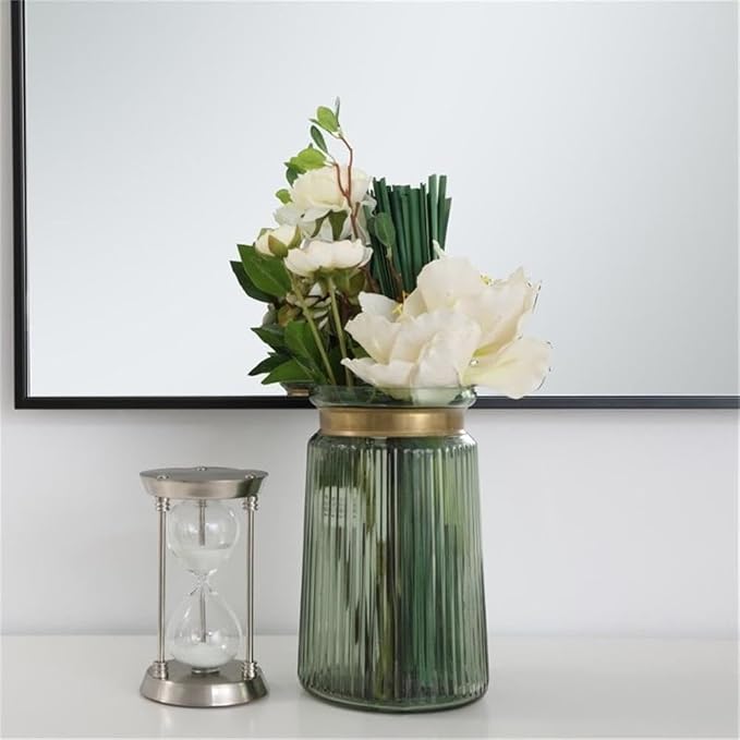 Elegant Decor Eternity 60" x 24" Contemporary Metal Frame Mirror in Black
