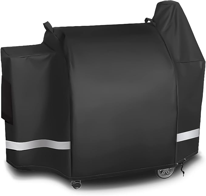 Utheer Grill Cover for Pit Boss 820 Deluxe, Pro Series 850, Z Grill 700 Series, Heavy Waterproof BBQ Grill Cover for 820D PB820FB Wood Pellet Grill, 600D Heavy Duty Fabric