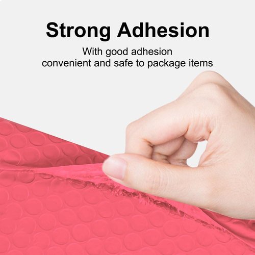Koja Padded Bubble Mailers - 6 X 10” Extra-Thick Shipping Envelopes | 25-Pack, Fast Self-Seal (Pink)