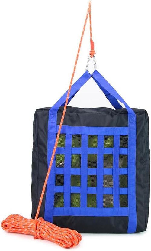 ISOP Fire Evacuation Device for Pets - Compact Emergency Survival Kit for Animals | 50 ft Rope Included, Medium Size (19"x18"x10")