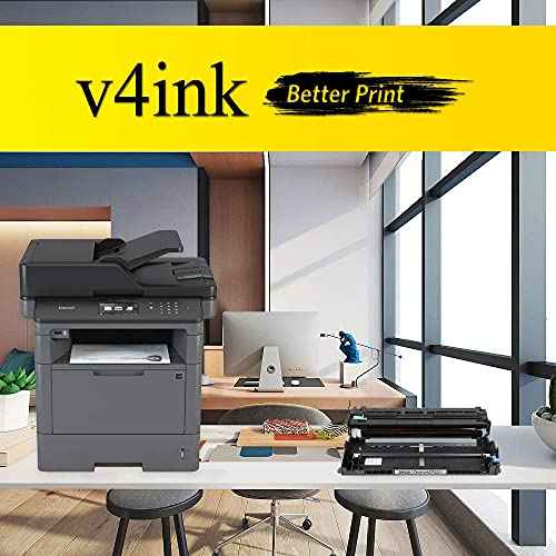 v4ink Compatible DR820 Drum Replacement for Brother DR-820 Drum Unit use with HL-L6200DW L6200DWT L5100DN L6300DW L5200DWT L5200DW MFC-L5850DW MFC-L5900DW L6700DW L5800DW L5700DW Printer NOT Toner