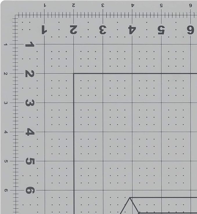 Fiskars Crafts Cutting Mat ' DIY, 18" x 24", Grey